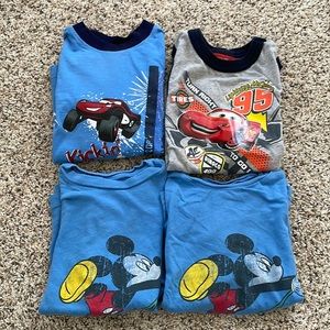 Lot of 4 Disney Shirts